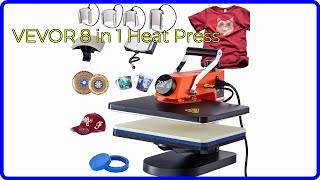 REVIEW (2024): VEVOR 8 in 1 Heat Press. ESSENTIAL details.