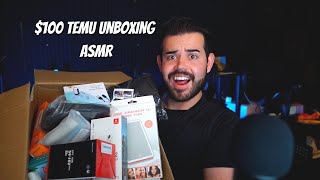 ASMR Huge TEMU Haul ( Is it legit??? )