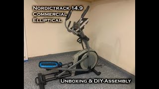 Nordictrack Commercial 14.9 Elliptical, Unboxing & DIY Assembly