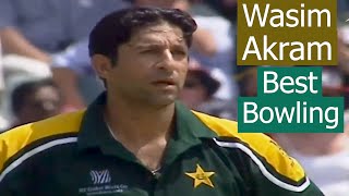 Wasim Akram Best Swing Bowling In His Last Match Vs Australia