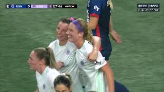 Kirsten Davis scores the game-winner in the Challenge Cup semifinal