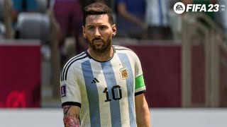 FIFA 23 - Argentina vs Saudi Arabia - World Cup 2022 Group Stage - PC
