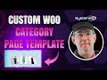 Divi Theme Custom Woocommerce Category Page