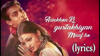 Aankhon Ki Gustakhiyan Full Song  Hum Dil De Chuke Sanam  Aishwarya, Salman Khan