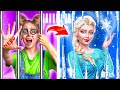 How to Become Elsa! Frozen Jail Makeover!