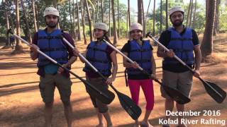 River Rafting Kolad With friends