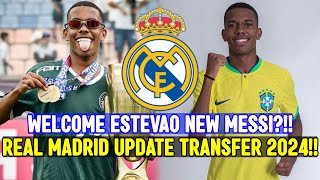 REAL MADRID TRANSFER UPDATE‼️ WELCOME ESTEVAO THE NEW LIONEL MESSI?‼️