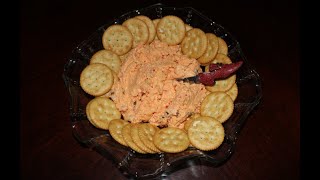 Making Creamy Pimiento Cheese - Recipe from Being Dead Is No Excuse