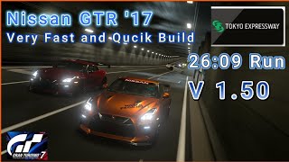 GT7 Tokyo 600 Nissan GTR '17 Fast and Smooth Build V 1.50