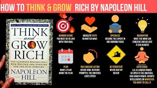 THINK AND GROW RICH HINDI BOOK SUMMARY | SIX STEPS TO SUCCESS |