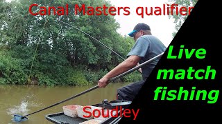 I need a miracle! Canal Masters qualifier at Soudley on the Shropshire Union Canal