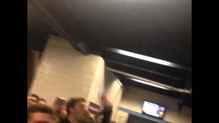 West Ham Fans Singing In The Concourse Away At Aston Villa