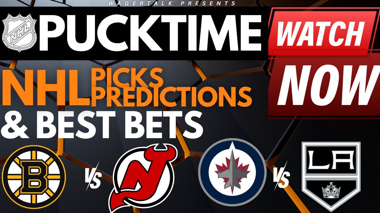 NHL Predictions, Picks & Odds | Bruins Vs Devils | Jets Vs Kings ...