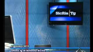 Ultimo Tg di Antenna Sicilia