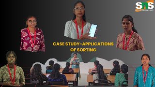 Case Study-Applications of Sorting | Data Structure | SNS Institutions