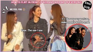 [FayeYoko] YOKO FLIRTING WITH FAYE During their FanMeet in HongKong | FayeYoko's endearment reveal