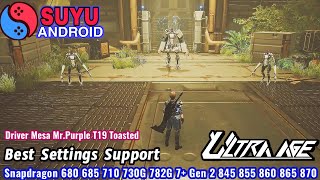 Ultra Age - Suyu Emulator Android - Best Settings Lancar Di Snapdragon