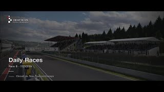 Gran Turismo 7 - Daily B Circuit de Spa-Francorchamps - Driver Cam - July 23, 2024 Compilation