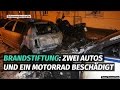 Brandstifter beschädigen drei Fahrzeuge in Friedrichshain