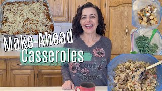 Make Ahead Casseroles | FREEZER MEALS