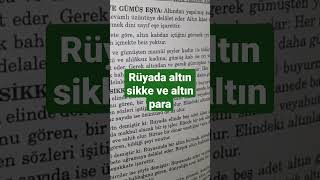 Rüyada Altın Sikke ve Altın Para Görmek