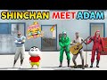 Shinchan Went To ClockTower To Meet Adam | Gta 5 In Telugu | Gta 5 Gameplay