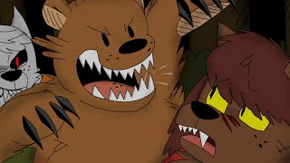 Werewolves Lincoln & Lynn VS Bear "Loud House" [Animation] PART 4