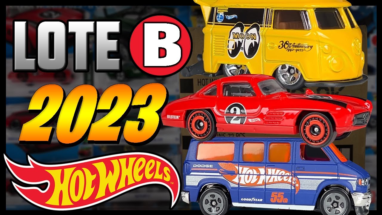 HOT WHEELS LOTE B 2023 - UNBOXING (LANADIECAST&COLLECTIONS) - YouTube