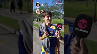 ¿Cuál es tu streamer de fútbol favorito? 🤔 #Bonocore  habló con los hinchas de #Boca en #LaBombonera