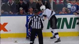 Jordan Nolan vs Ladislav Smid Jan 24, 2013