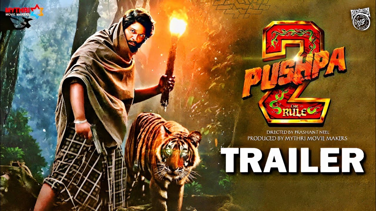 Pushpa 2 - The Rule | Official Trailer | Allu Arjun | Sukumar ...