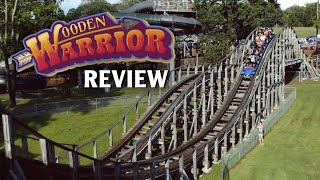 Wooden Warrior Review Quassy Amusement Park Gravity Group Wooden Roller Coaster