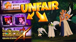 THE MOST UNFAIR STAGE IN GRAND CROSS!!! THE ARCHANGELS ARE INSANE | Seven Deadly Sins: Grand Cross