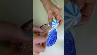 Super Mini Beach | coconut shell craft | Best out of waste 28-10-22 #shorts #youtubeshorts