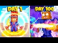 I Survived 100 INCREDIBLE Days In Minecrafts Most OP Mods!