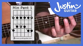 Minor Pentatonic Scale - Stage 7 Guitar Lesson - Guitar For Beginners [BC-176]
