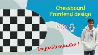 Creating a Chessboard Design: HTML, CSS & JavaScript Tutorial