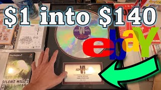 $1 into $140 on eBay! plus what sold on Amazon and stock pick update!