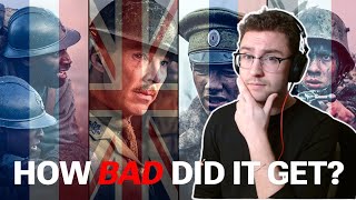 Which Was the WORST WW1 Army to Fight in?! - The Front Reaction