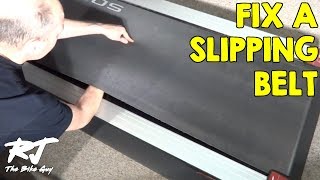 How To Fix A Slipping Treadmill Belt