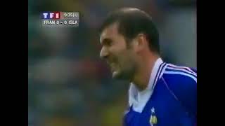 1999 France - Islande 3-2 Éliminatoires du championnat d'Europe des nations 2000 (Français)