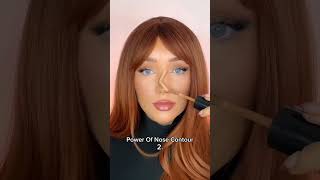 The power of nose contour 😱 #nosecontouring #nosecontour #makeupchallenge #makeu