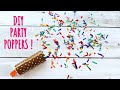 DIY Party Poppers Without Balloons for New Year | DIY Confetti Poppers | Easy Party Ideas