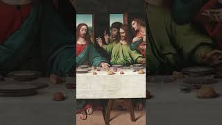 Never Seen Before Details Of "The Last Supper" By Leonardo Da Vinci. #art #painting