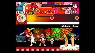 【太鼓の達人 TDM】Alphabet Song(ABCの歌)（かんたん）【オート動画】