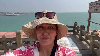 Southern tip of India #southindia #travel #vlog #tibetanyoutuber  #memorablemoments #kanyakumari