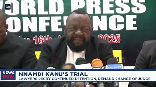 Nnamdi Kanu’s lawyers decry continued detention, demand change of Judge