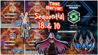 Sequential 18 Elemental,10 Altered. Test Server. Tower of Fantasy