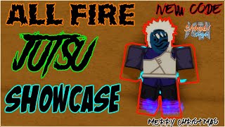 |New Codes| All Fire Moves | Shinobi Origin Fire Style Full Showcase ch.23