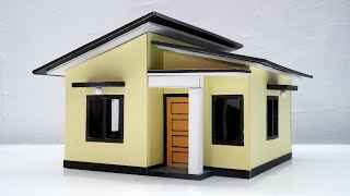 DIY Simple Miniature House - Miniature Model